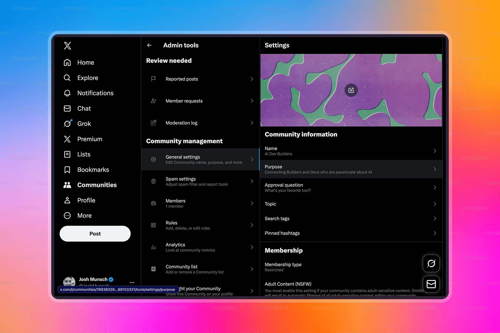 Admin Tooling Detail